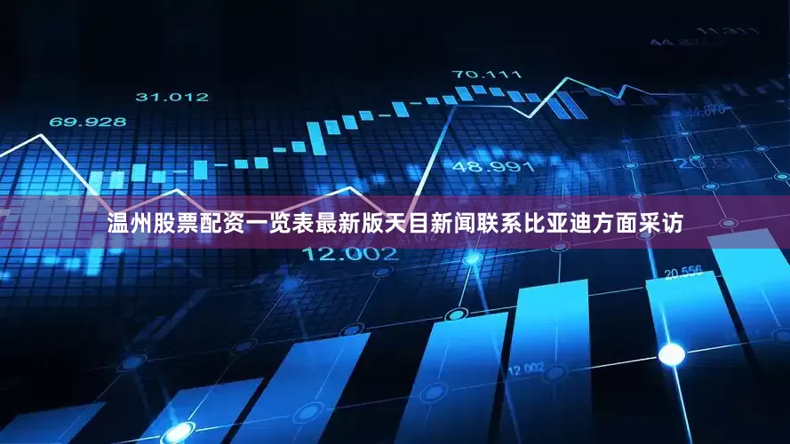 温州股票配资一览表最新版天目新闻联系比亚迪方面采访
